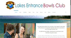 Desktop Screenshot of lakesbowls.com.au